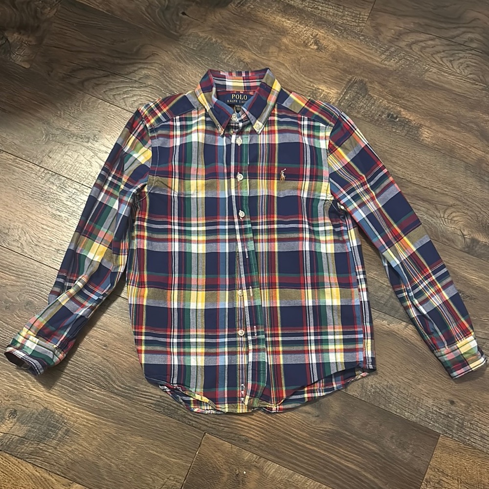 Polo by Ralph Lauren Boys  Multicolor Plaid Shirt
